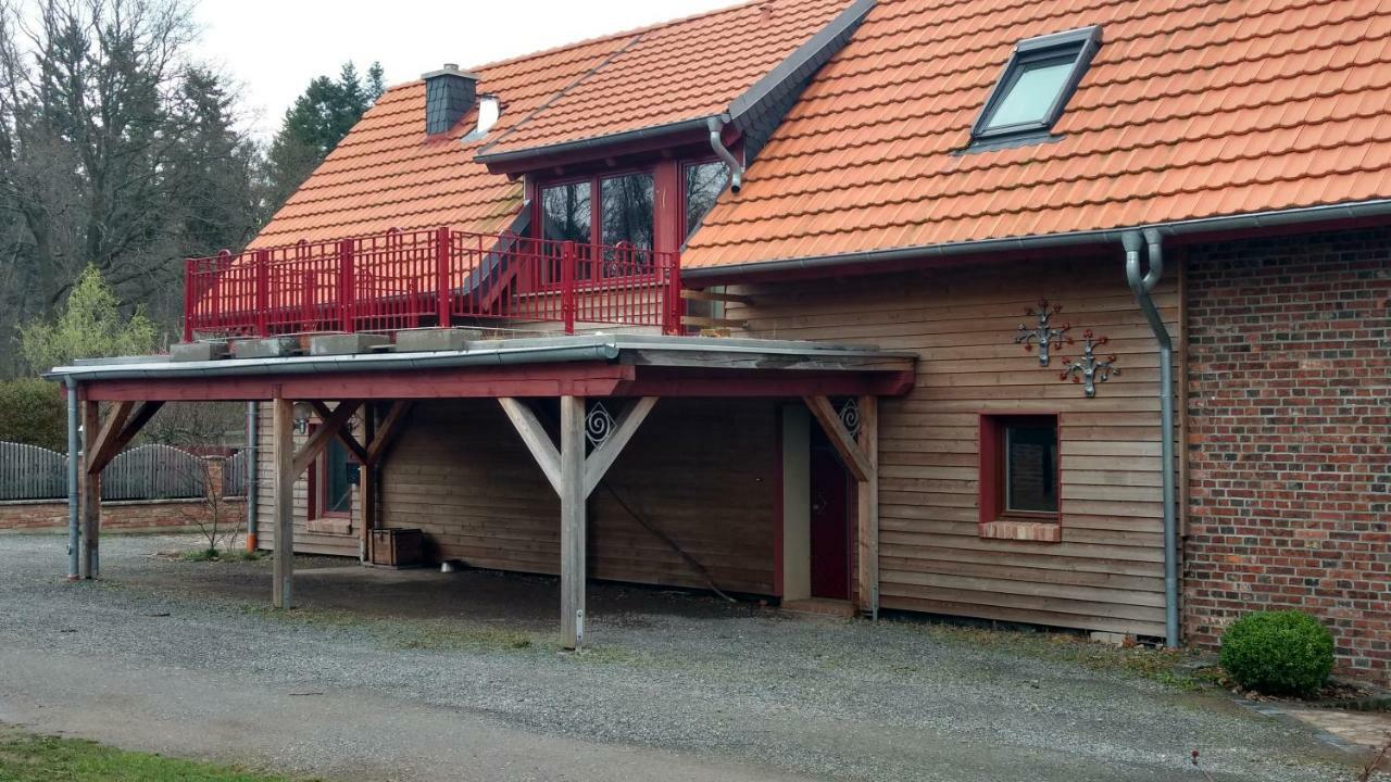 Ziegeleihof Inmitten Von Wiesen Und Waeldern Degenershausen Kültér fotó